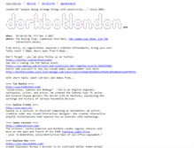 Tablet Screenshot of dorkbotlondon.org